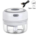 Portable Mini Chopper - Rechargeable USB Masher with Powerful