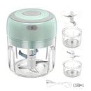 Portable Mini Chopper - Rechargeable USB Masher with Powerful